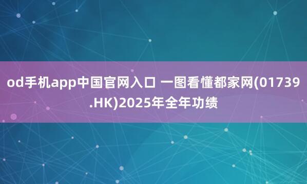 od手机app中国官网入口 一图看懂都家网(01739.HK)2025年全年功绩